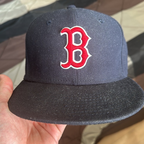 Boston Red Sox New Era 59Fifty Hat Cap Size 7 1/2 - Picture 3 of 5